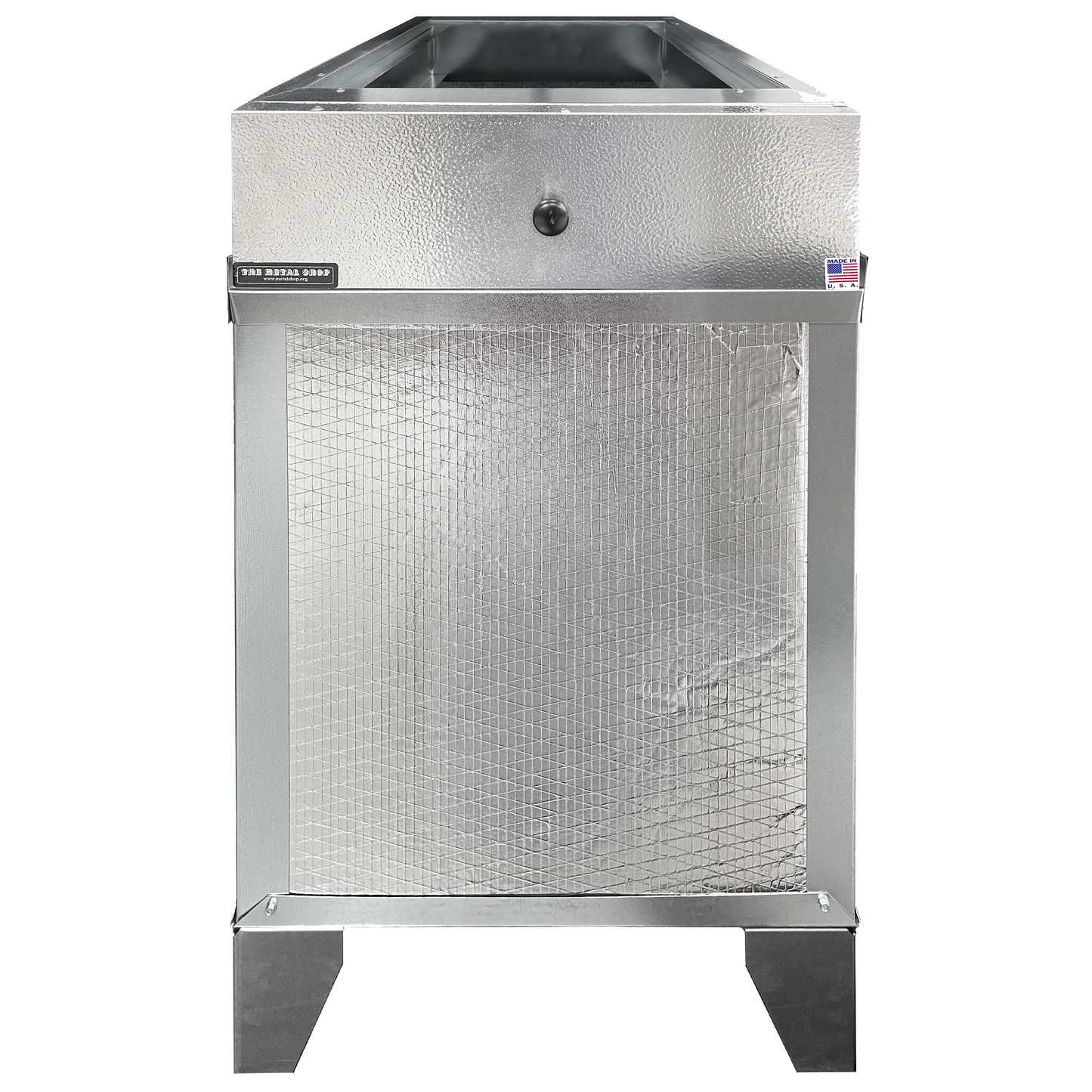4-Inch Magnetic Door HVAC Filter Housing installed with HVAC equipment