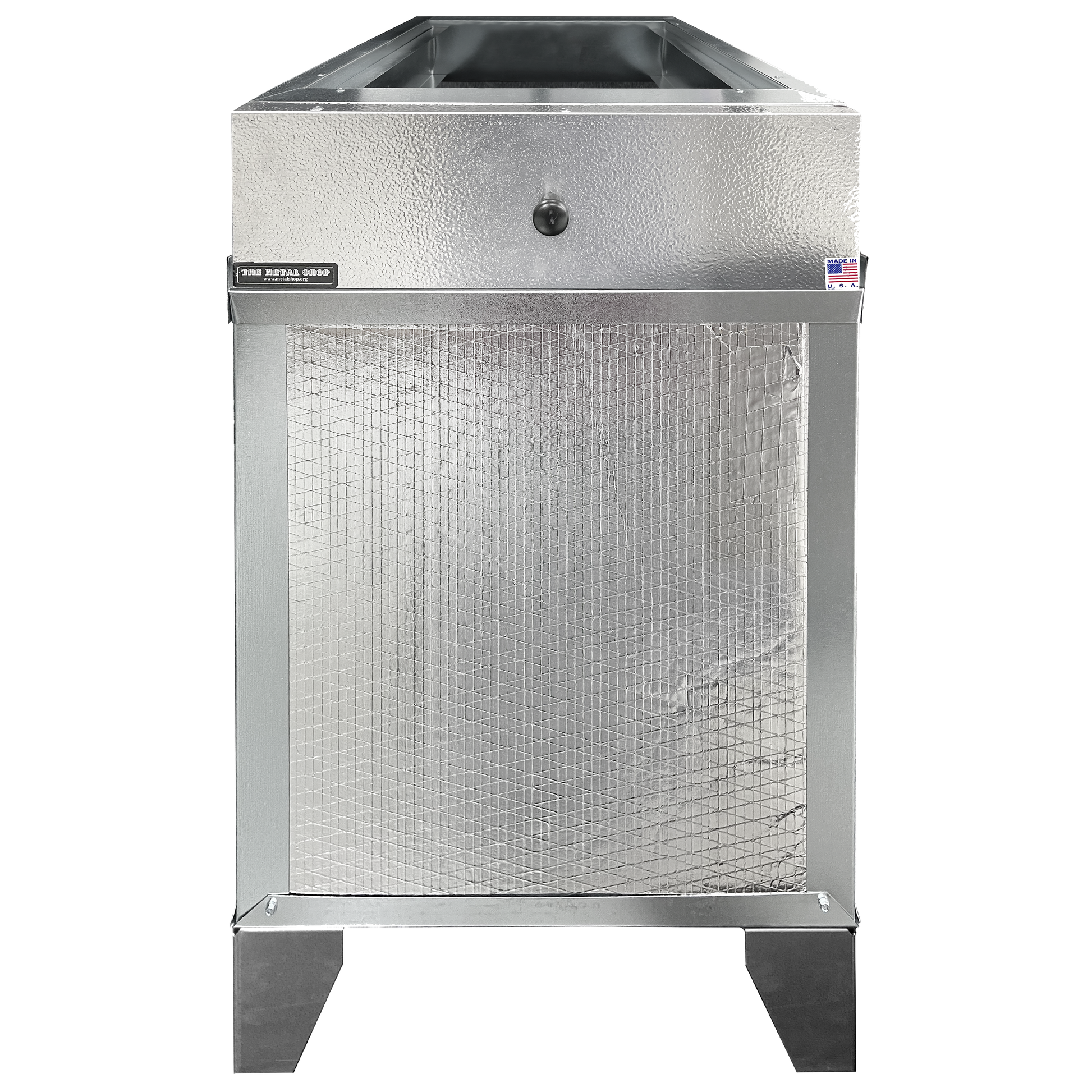 4-Inch Magnetic Door HVAC Filter Housing installed with HVAC equipment