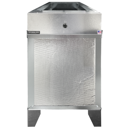 4-Inch Magnetic Door HVAC Filter Housing installed with HVAC equipment