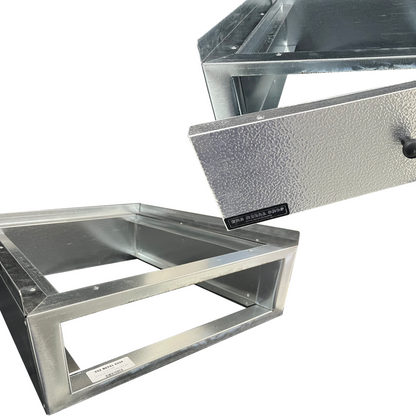 4-Inch Flanged Magnetic Door Filter Housing alternate product view