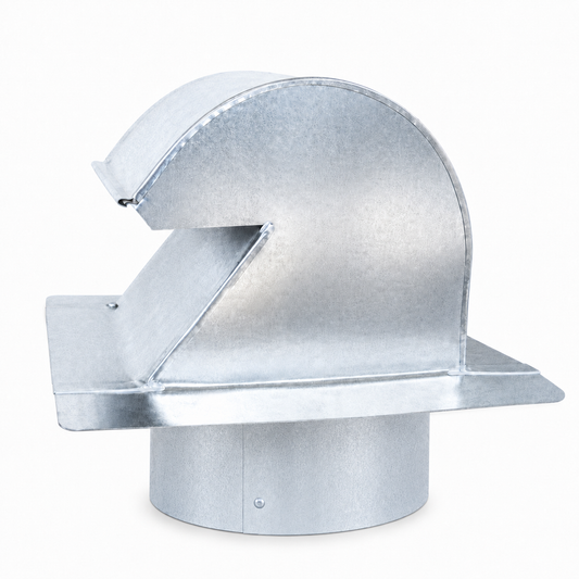 10" Collared Galvanized Roof Vents