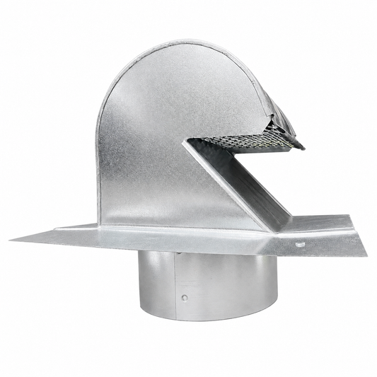 4" Collared Galvanized Roof Vents
