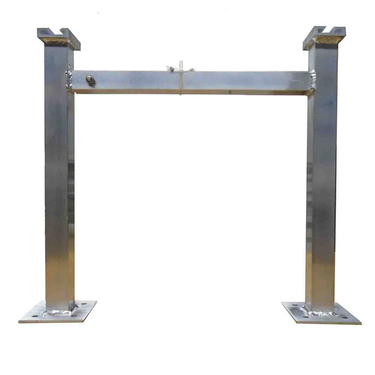 The Metals Shop Engineered Legs for condenser stand