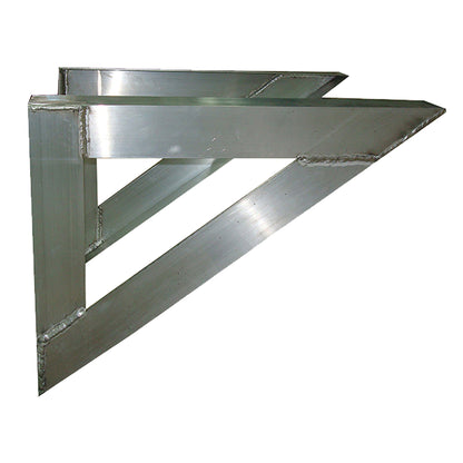 Engineered Aluminum Mini Split Wall Brace