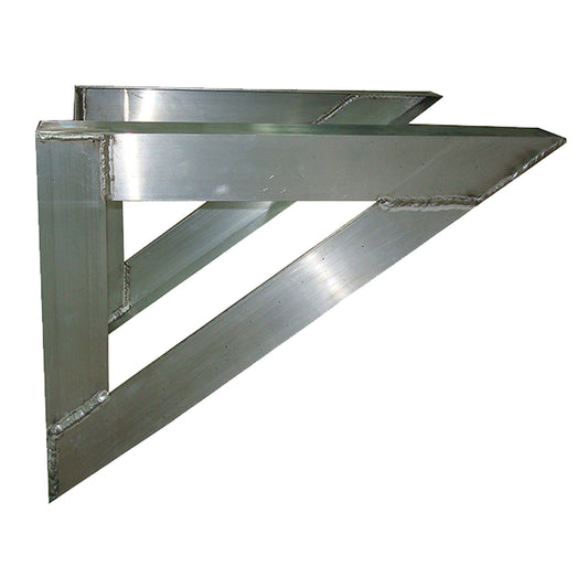 Engineered Aluminum Mini Split Wall Brace