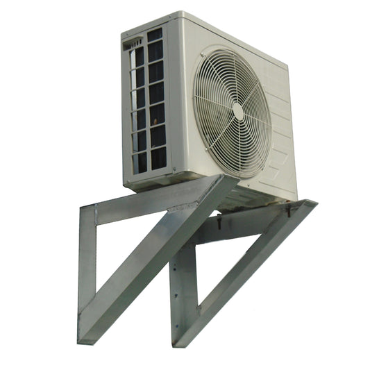 The Metal Shop Mini Split Condenser Stand with unit