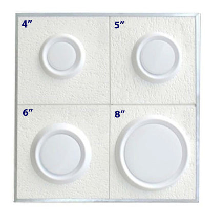 The Metal Shop Round Grilles all sizes